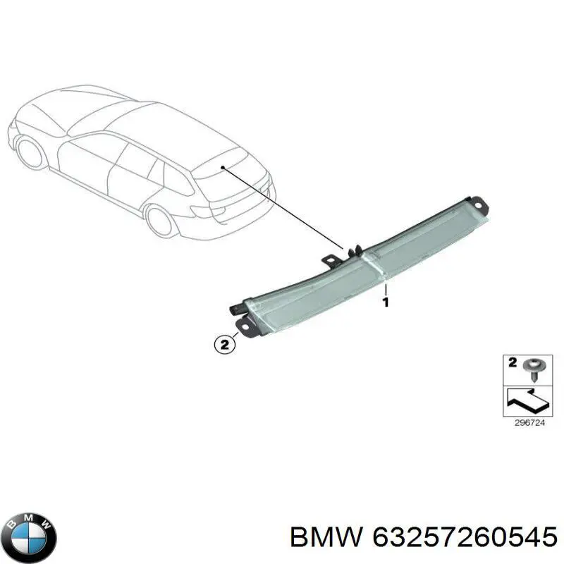 63257260545 BMW 