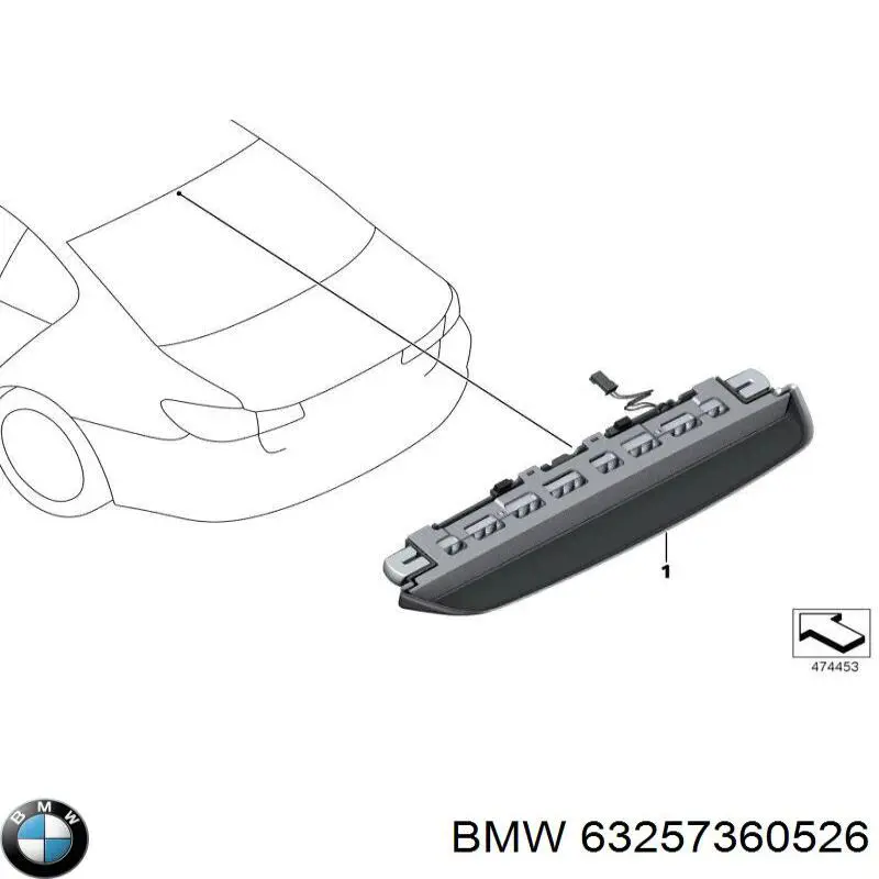  63257360526 BMW