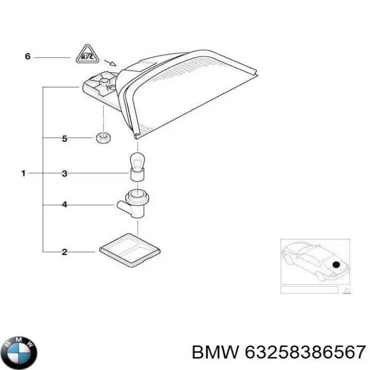 63258386567 BMW 