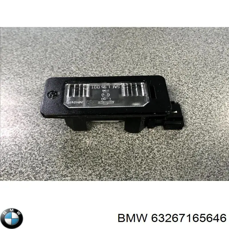 Фонарь подсветки заднего номера BMW 63267165646 цена, от 20.59 USD