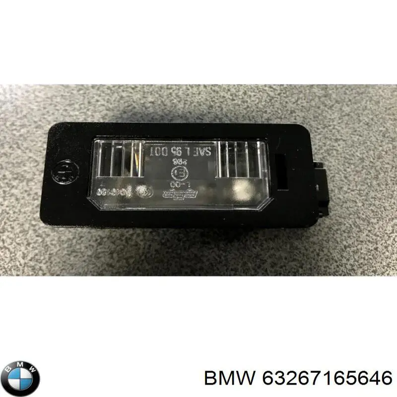 Купить 63267165646 BMW Фонарь подсветки номерного знака