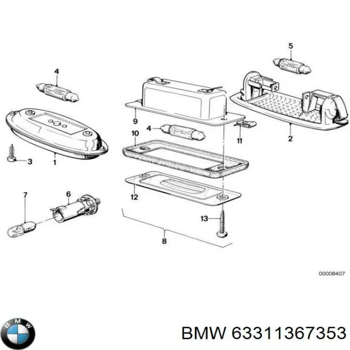  BMW 63319058748