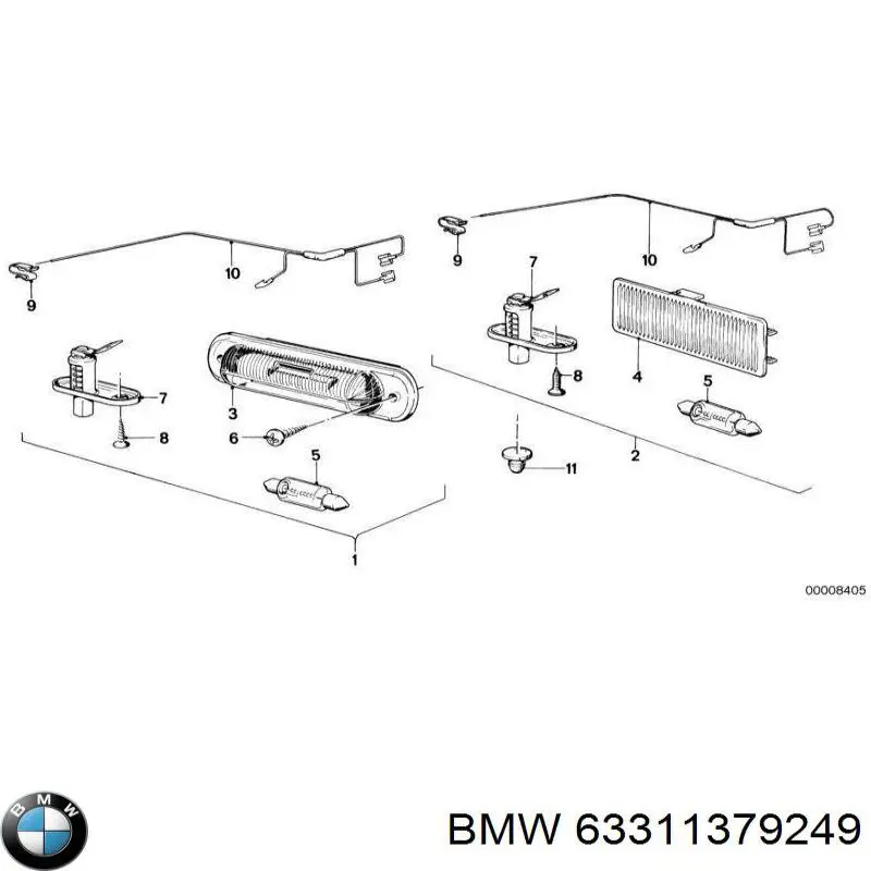  BMW 63311379249 цена, от 13.03 USD