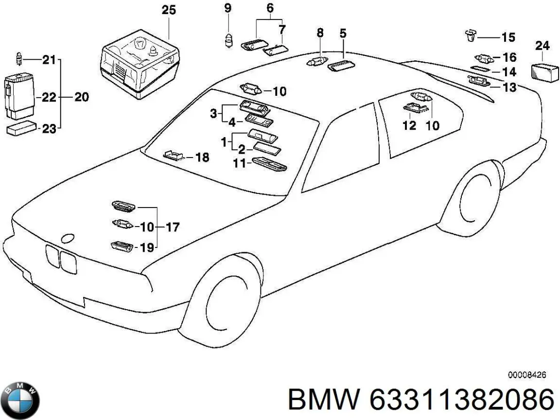  63311382086 BMW