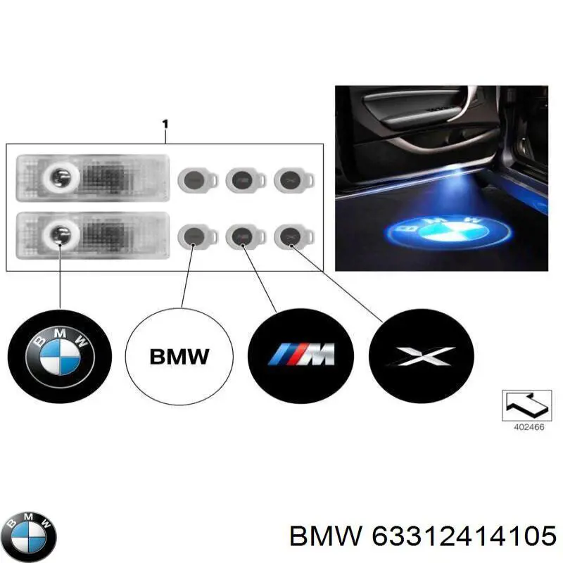 Лампочка светодиодная (LED) BMW 63312414105 цена, от 160.14 USD