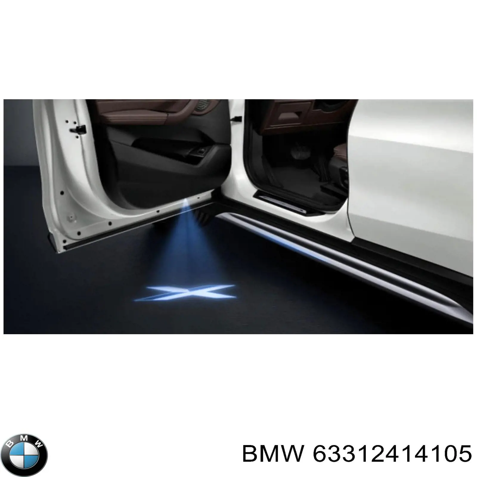 Лампочка светодиодная (LED) 63312414105 BMW