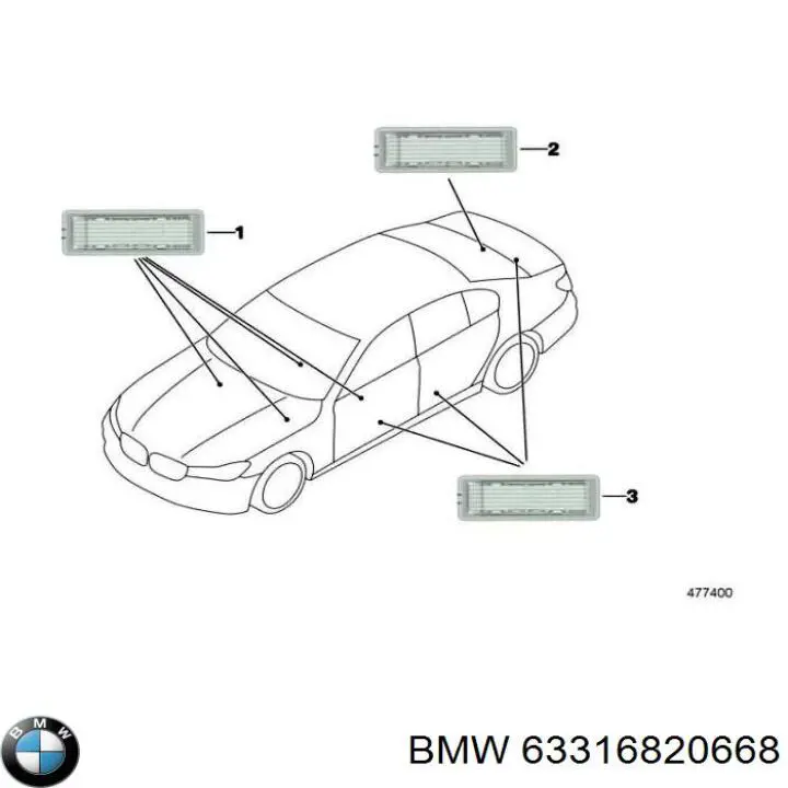  63319399996 BMW