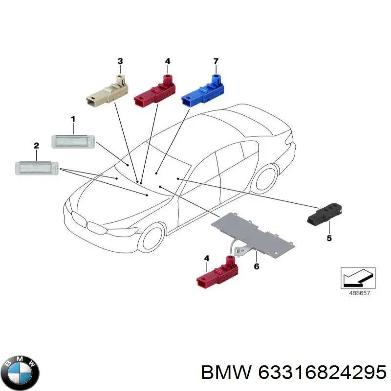 63316824295 BMW 