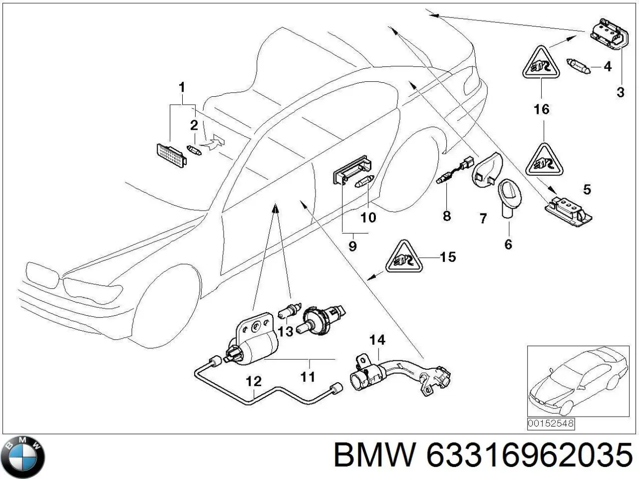 63316962035 BMW 