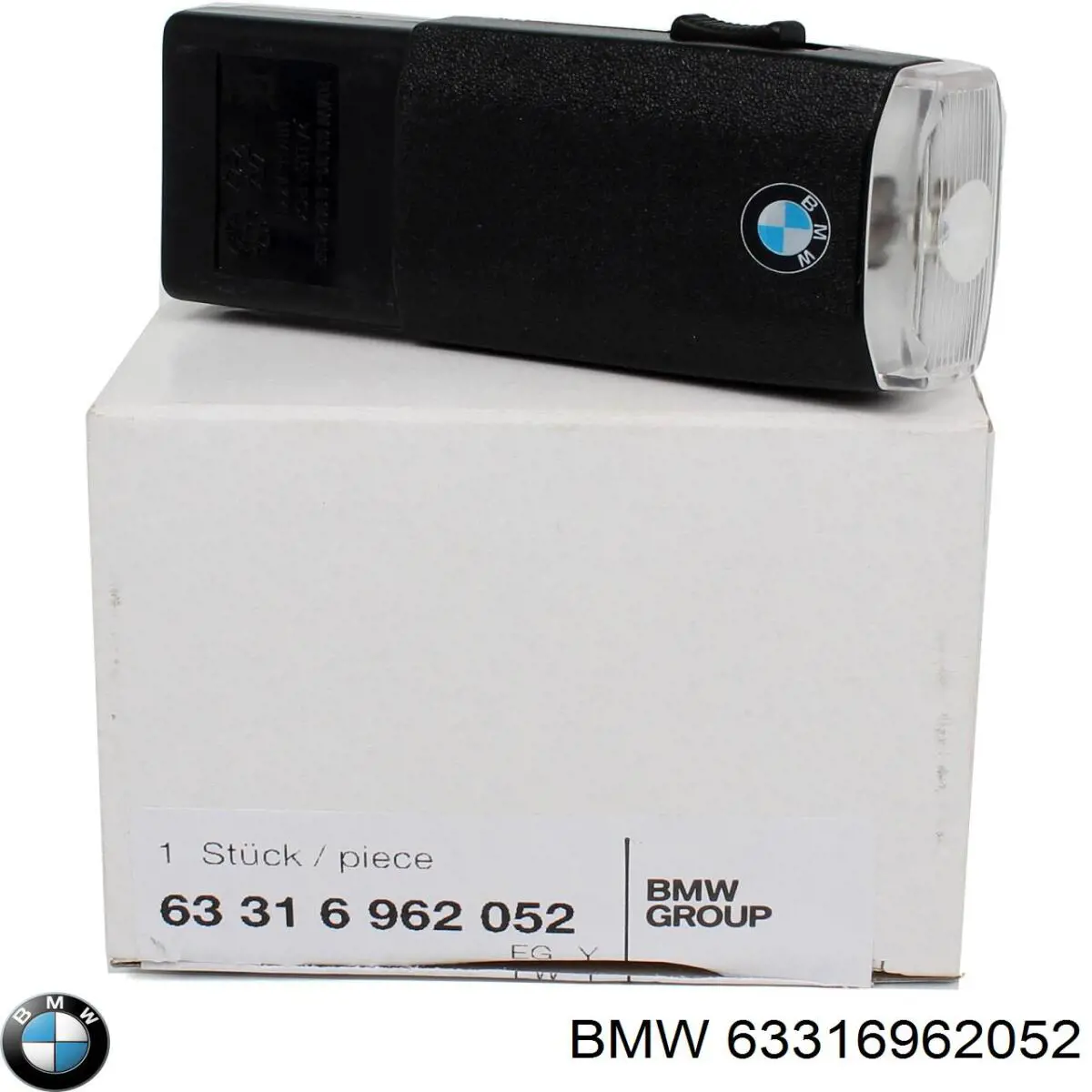 Плафон освещения салона (кабины) задний 72608360066 BMW