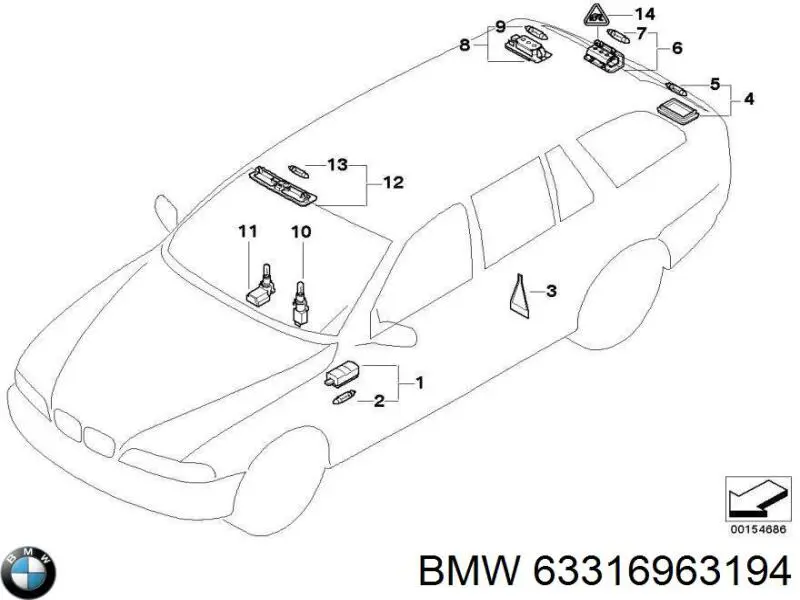  63316963194 BMW