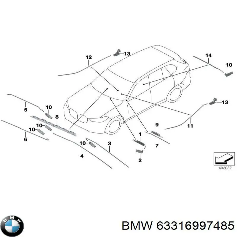 63316997485 BMW 