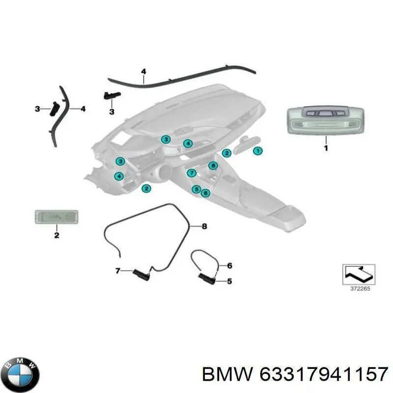 63317941157 BMW 