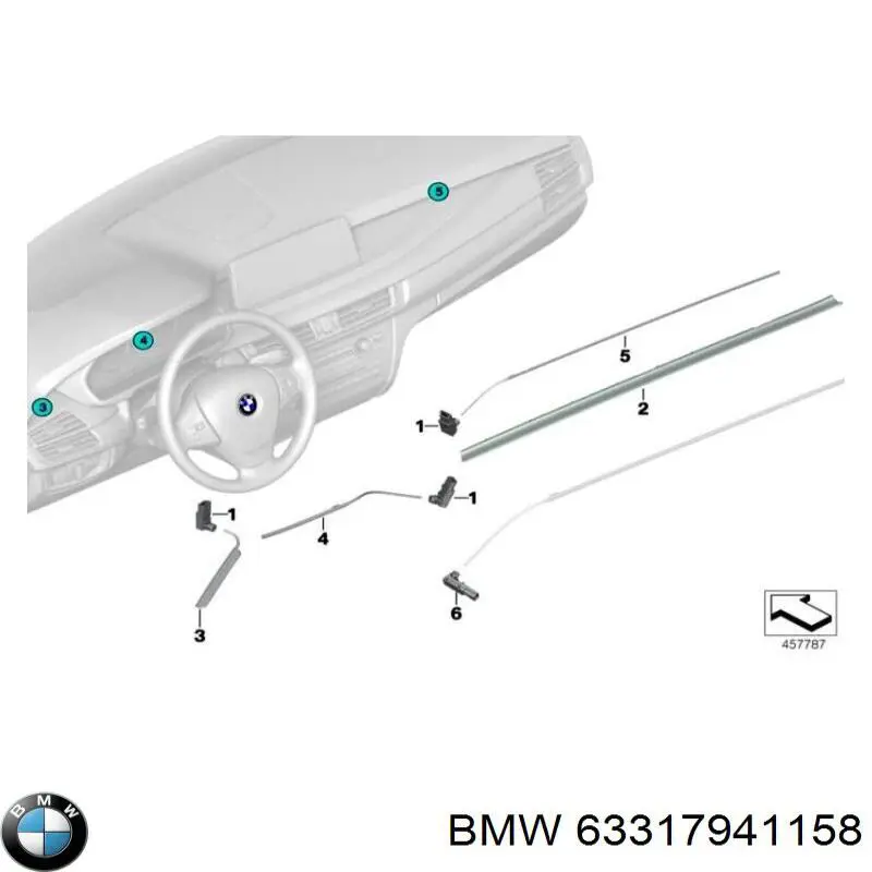  BMW 63317941158 цена, от 20.27 USD