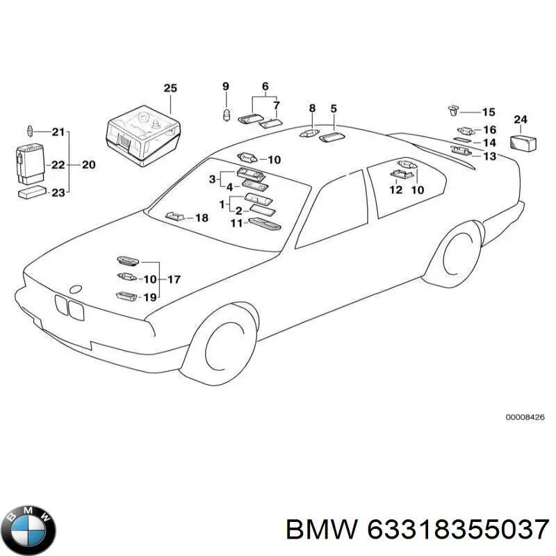 63318355037 BMW 