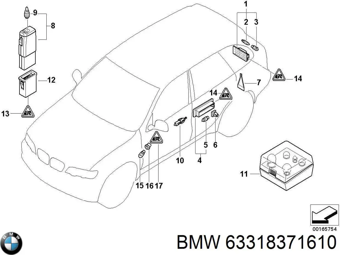 63318371610 BMW 