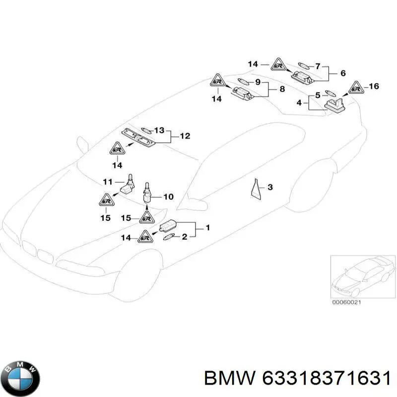  BMW 63318371631 цена, от 2.09 USD