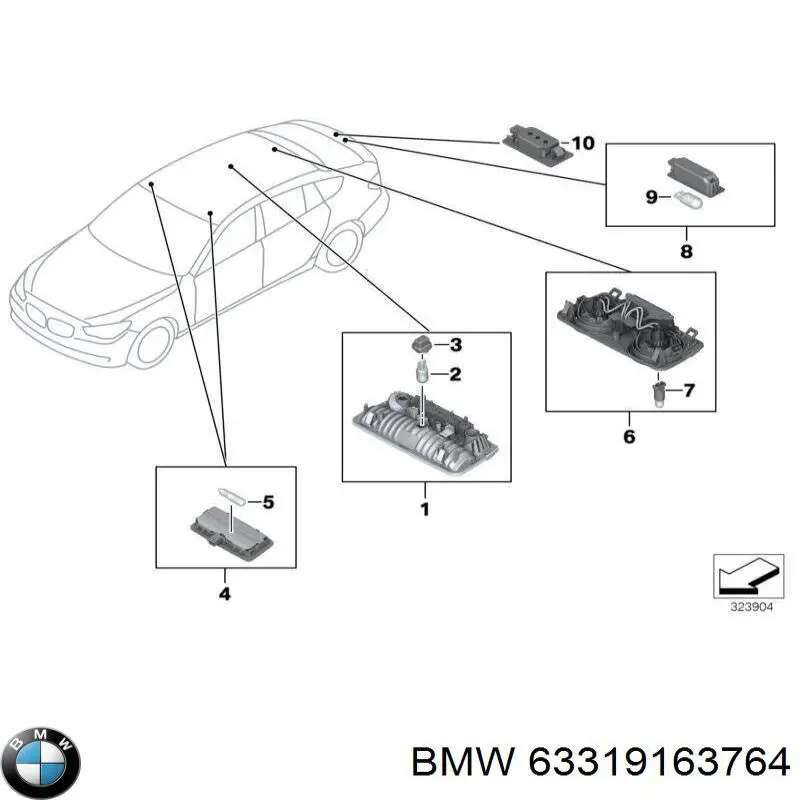  63319163764 BMW