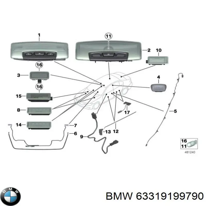  63319199790 BMW