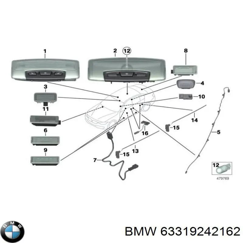 63319242162 BMW 