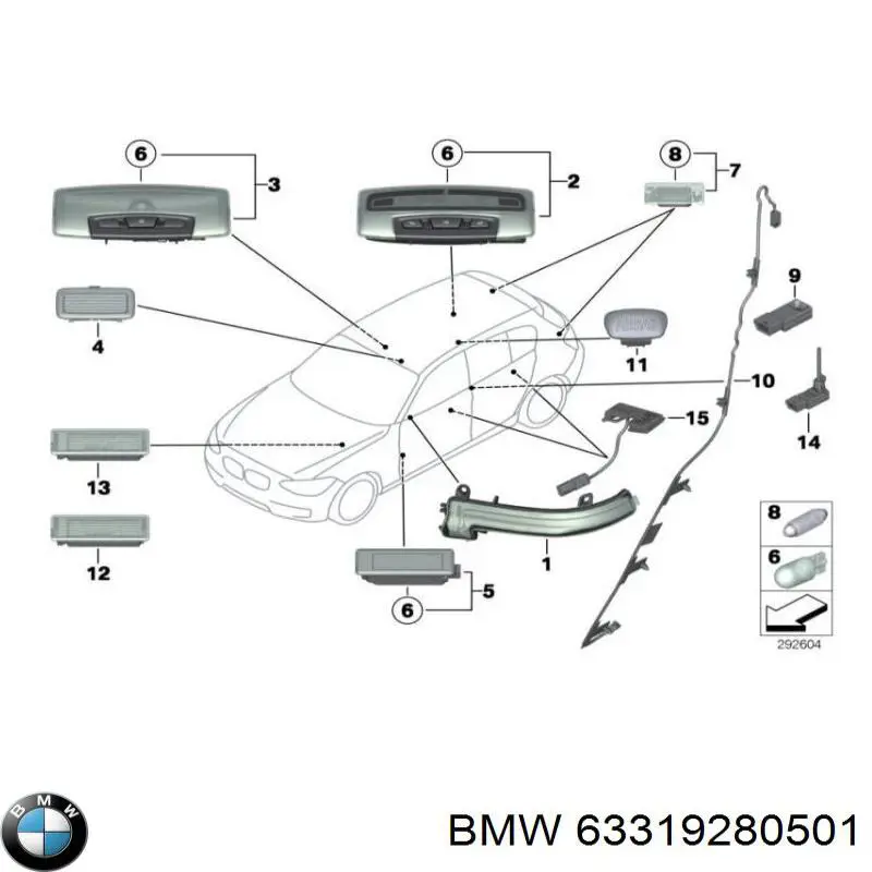  63319280501 BMW