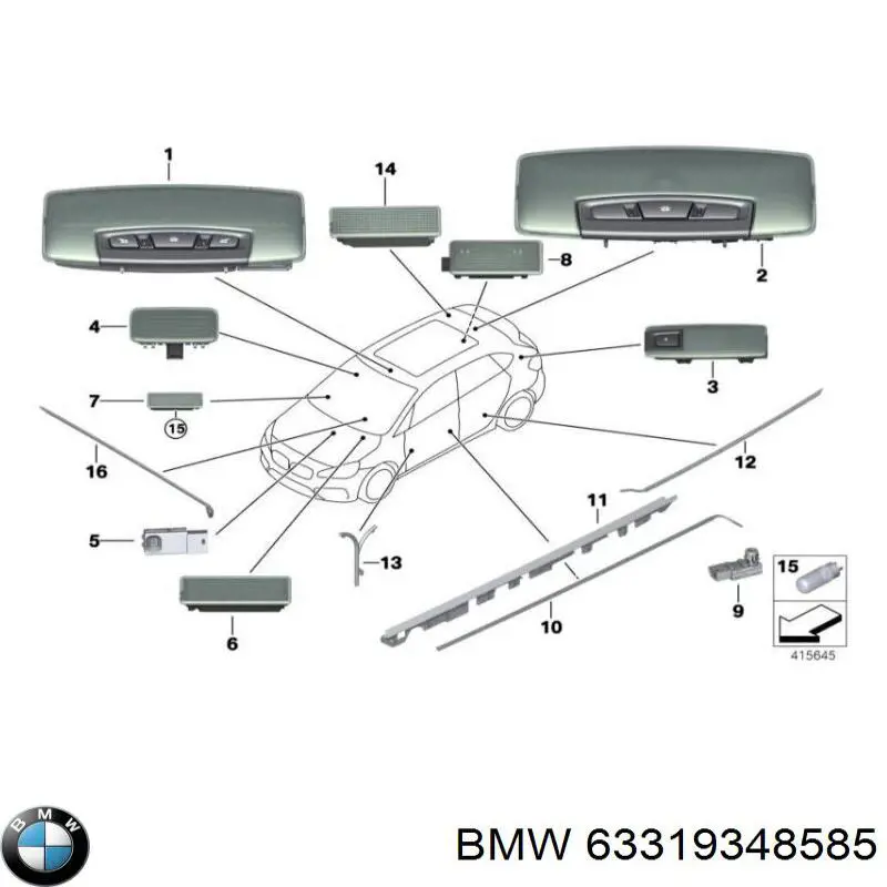 Модуль управления (ЭБУ) дневными фонарями BMW 63319242150 цена, от 23.02 USD