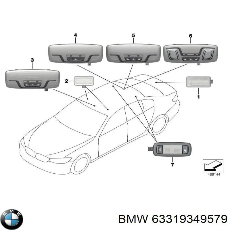 63319349579 BMW 