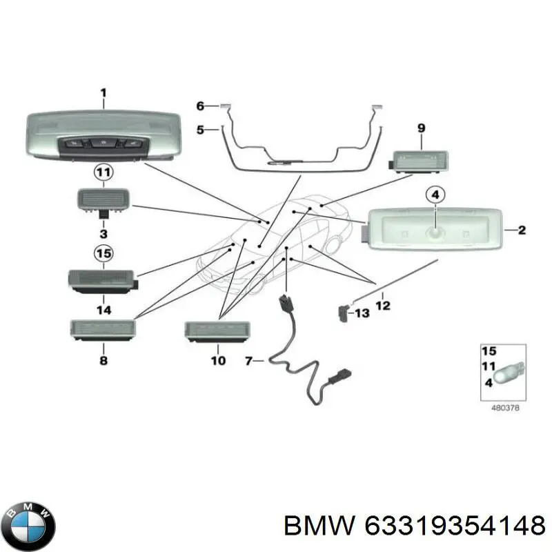 63319354148 BMW 