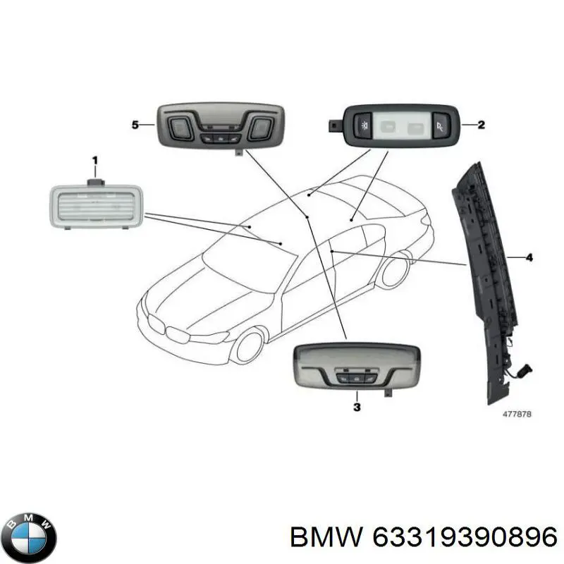 63319390896 BMW 
