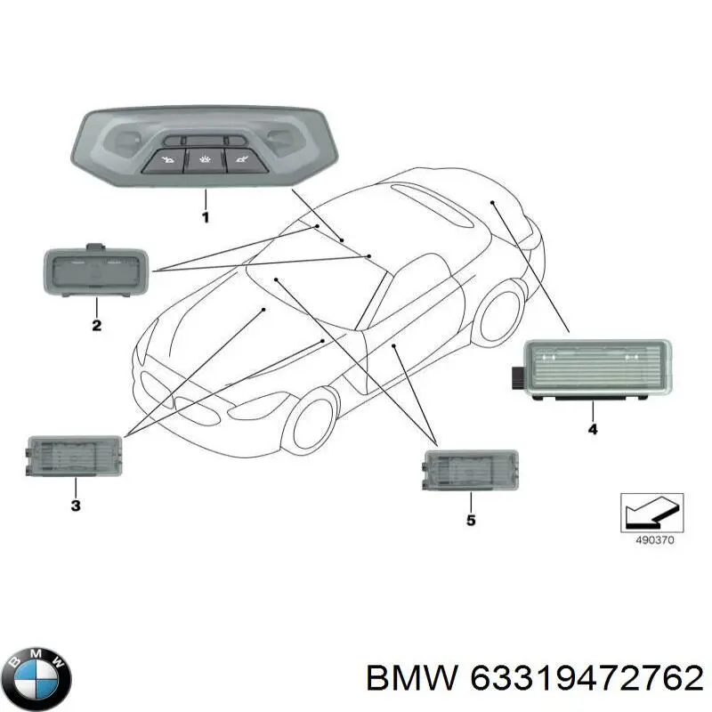  BMW 63319472762 цена, от 10.14 USD