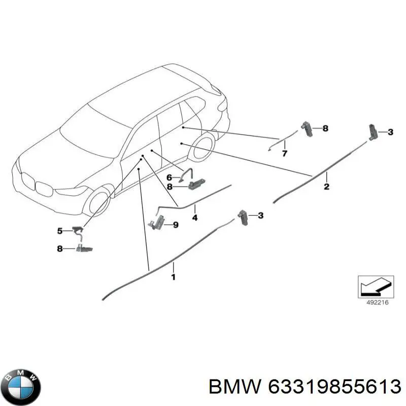  BMW 63319472769 цена, от 25.34 USD