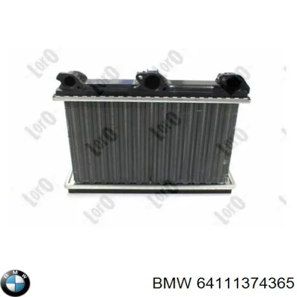 Радиатор печки (отопителя) BMW 64111374365 цена, от 39.66 USD