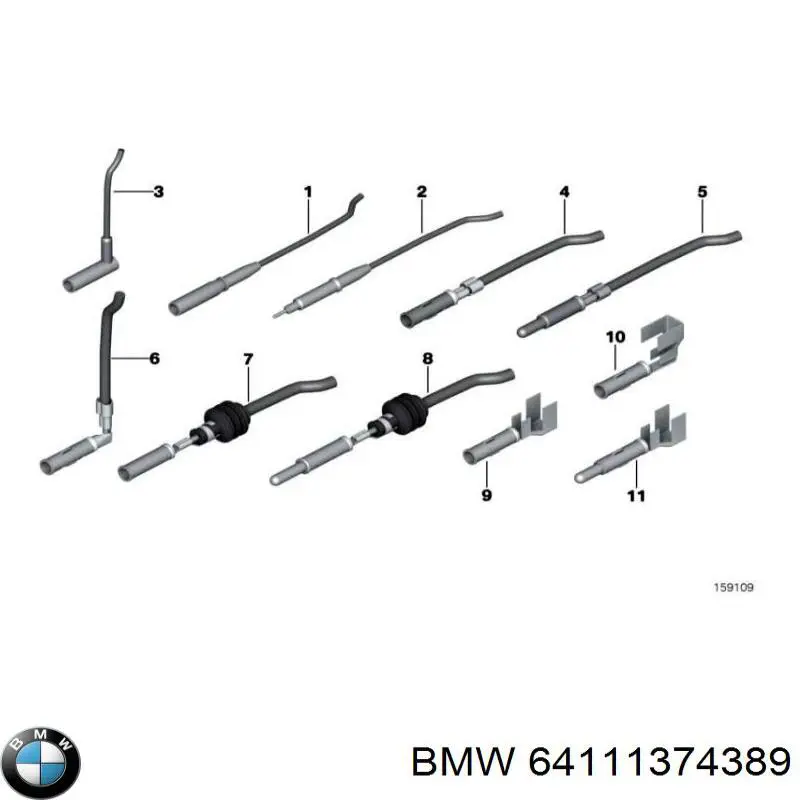64111374389 BMW 