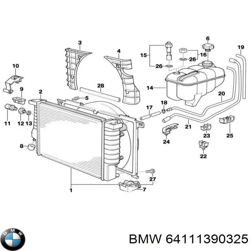 6917001 BMW Датчик загрязнения воздуха