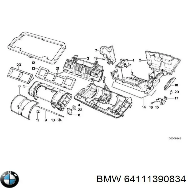 64111390834 BMW 