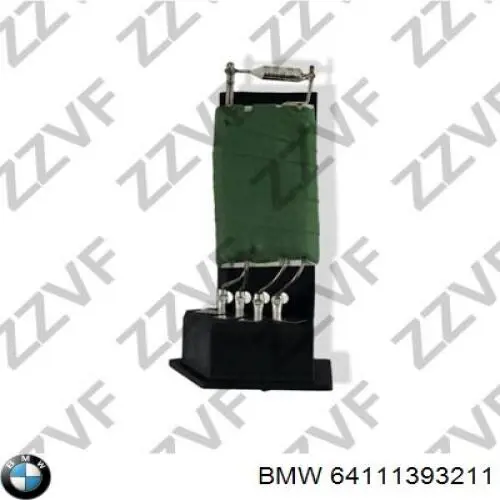 Купить 64111393211 BMW Регулятор оборотов вентилятора печки