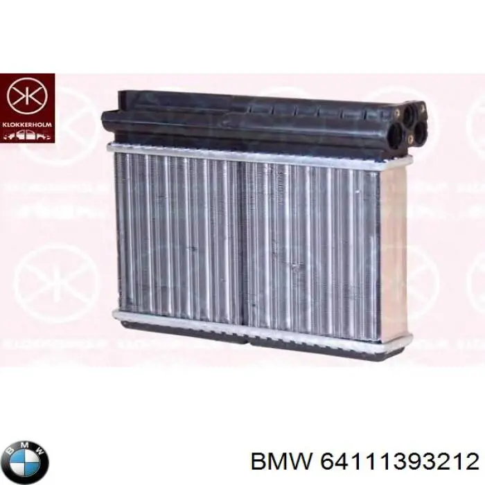 Купить 64111393212 BMW Радиатор печки