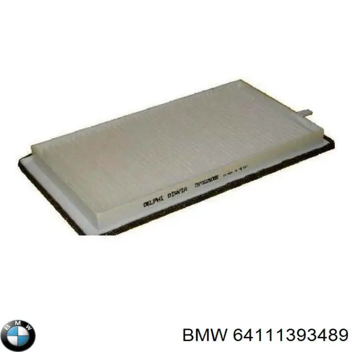 Фильтр салона 64111393489 BMW