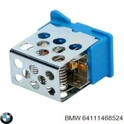 64111468524 BMW resistor (resistência de ventilador de forno (de aquecedor de salão))