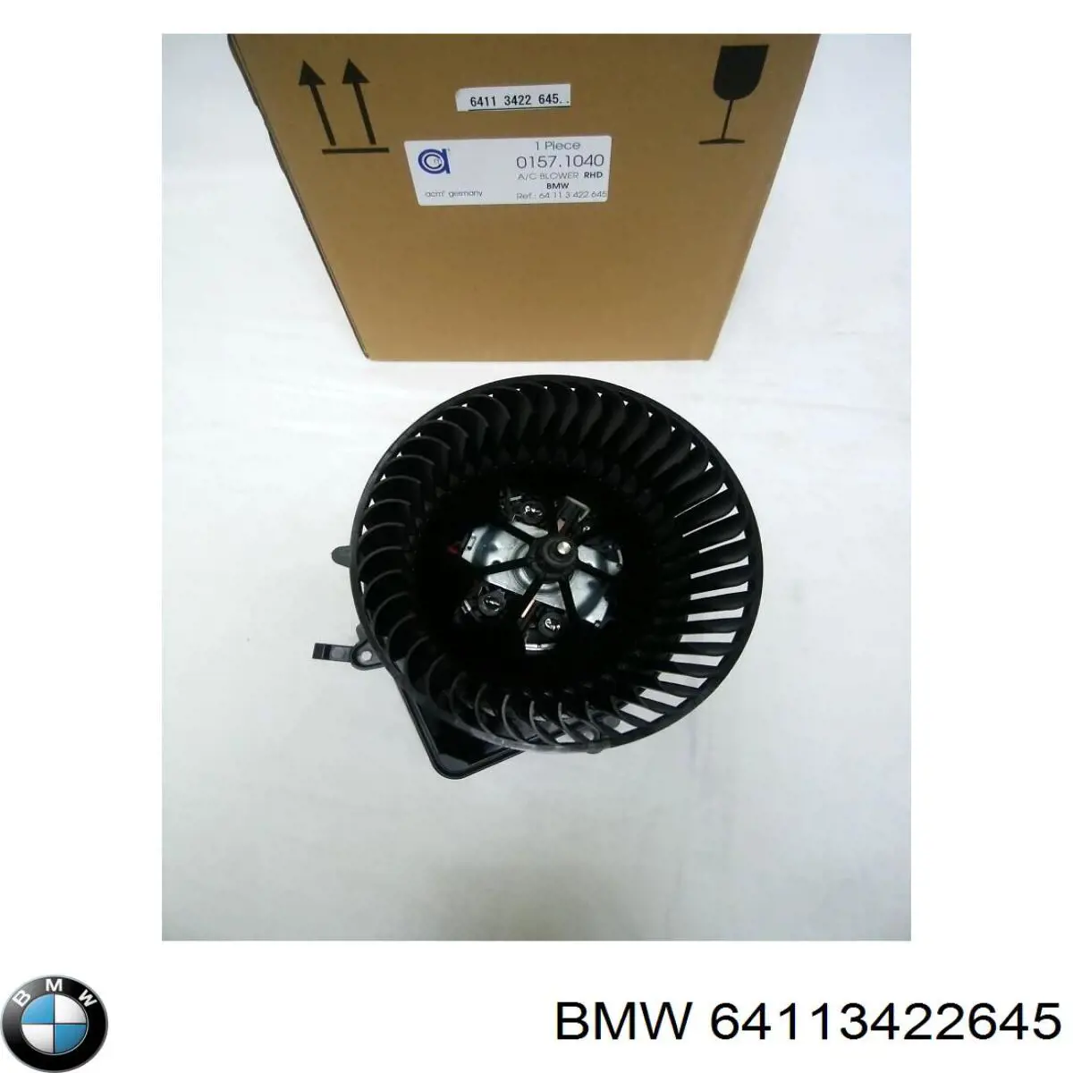 64113422645 BMW Электромотор печки