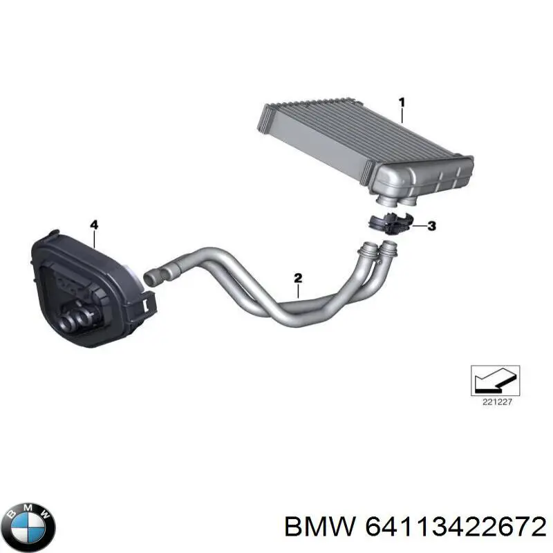 64113422672 BMW 