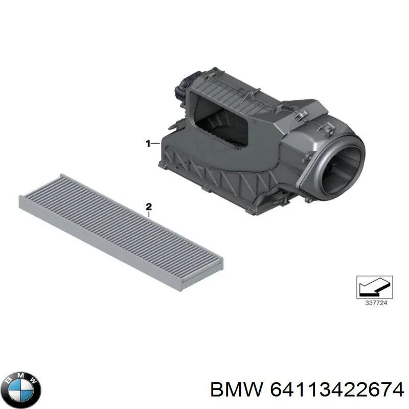 64113422674 BMW 