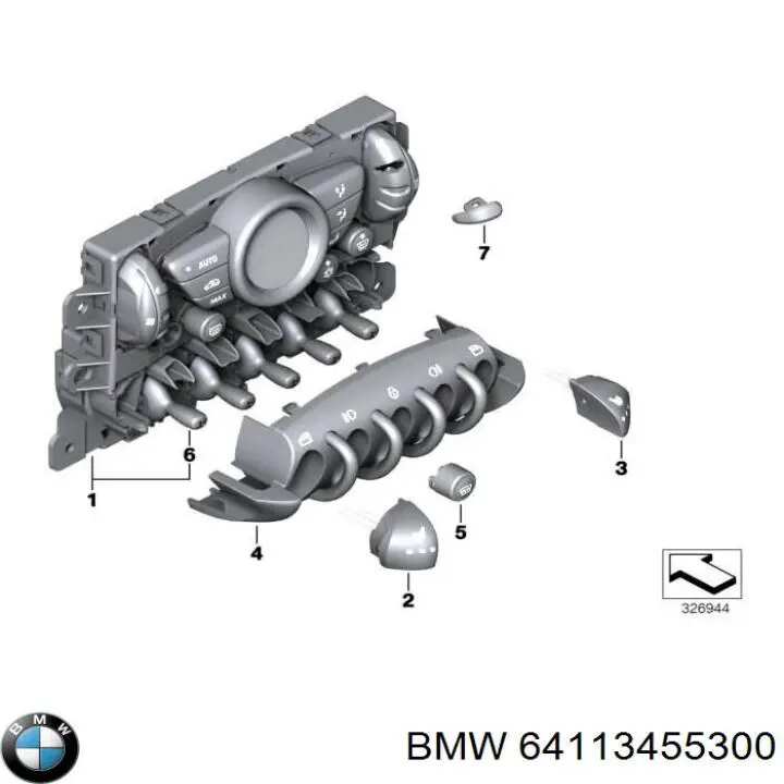 64113455300 BMW 