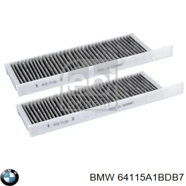 Купить 64115A1BDB7 BMW Фильтр салона угольный