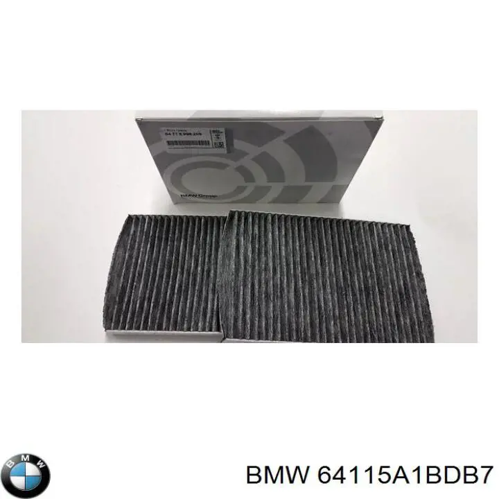 Filtro de habitáculo 64115A1BDB7 BMW