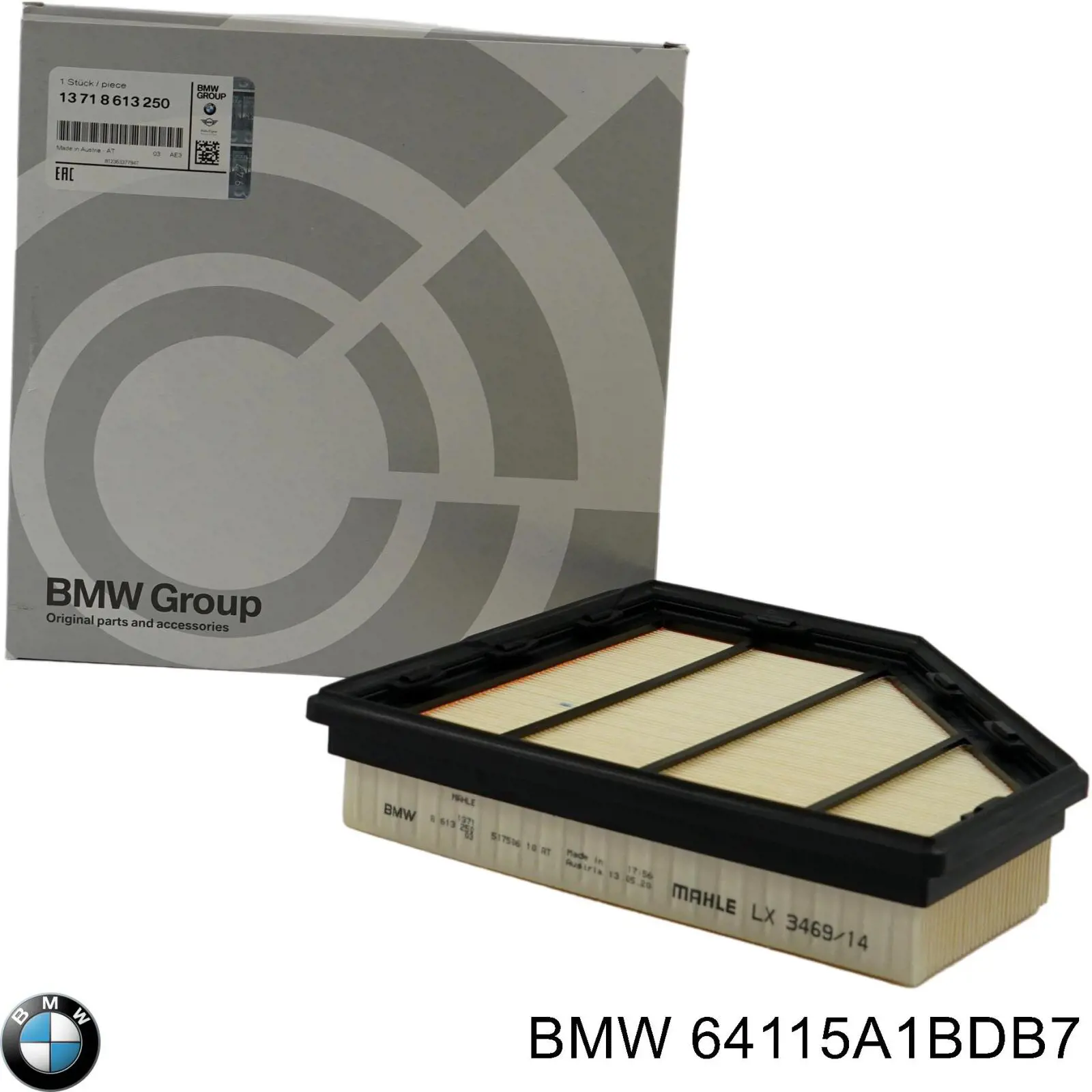Фильтр салона 64115A1BDB7 BMW