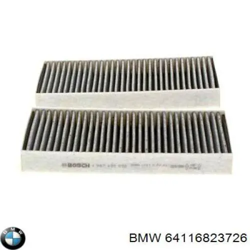 Фильтр воздушный отопителя BMW 64116823726 цена, от 15.95 USD