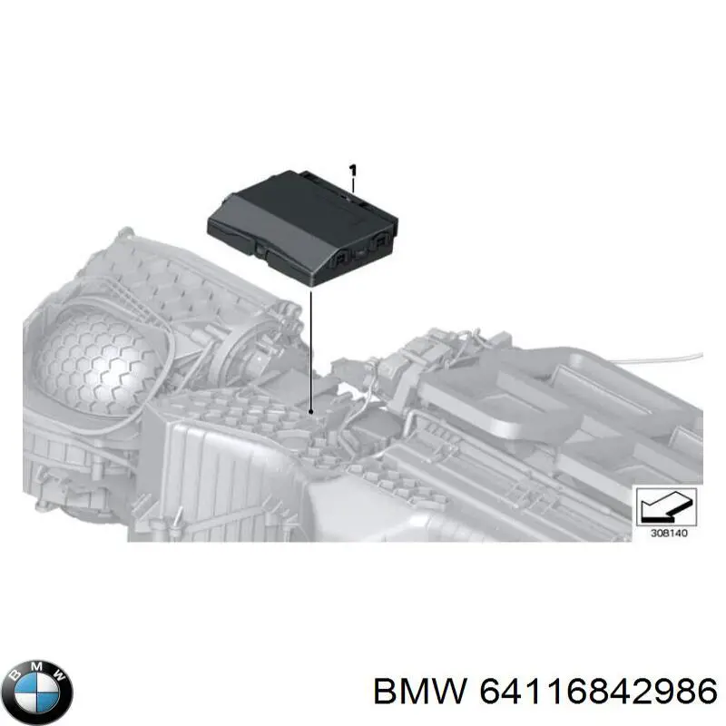  64116842986 BMW