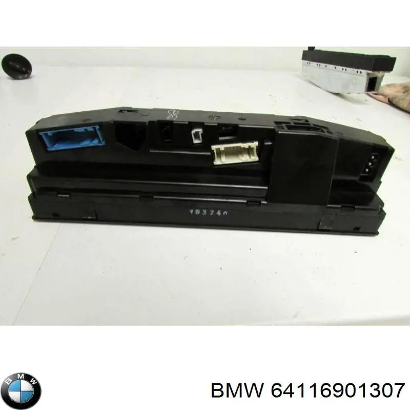 64118376177 BMW блок управления режимами отопления/кондиционирования