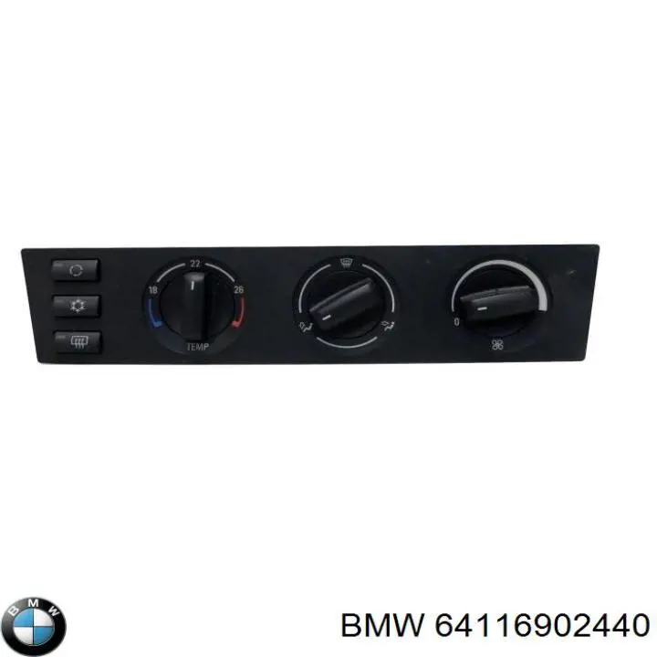 Купить 64116902440 BMW Блок управления печкой
